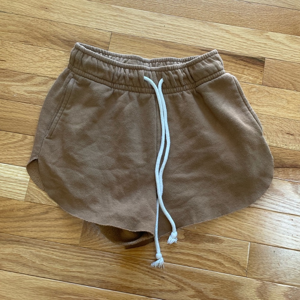 Tan wild fable sweatshorts size xs